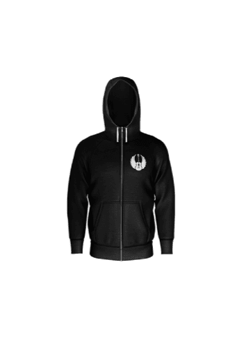 Logo Zip Hoodie