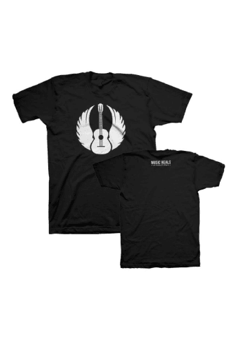 Winged Guitar Men's T-Shirt 